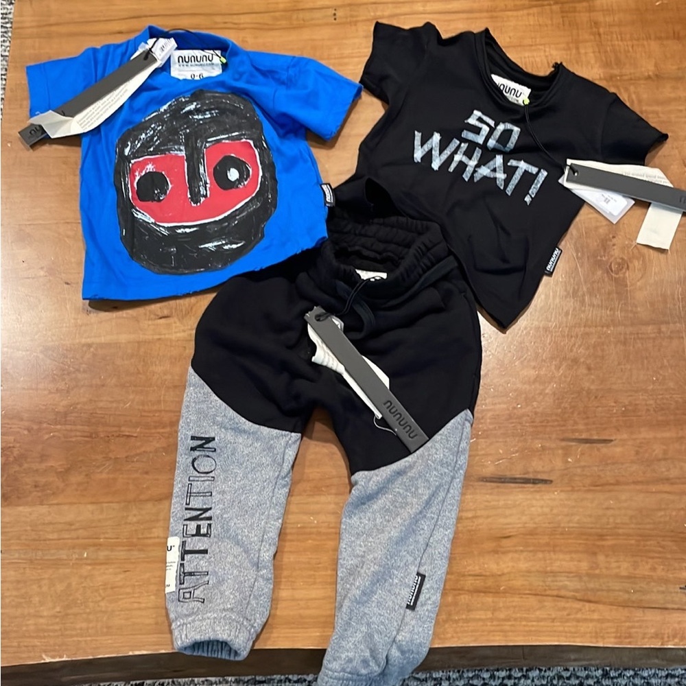 NWT Nununu clothing lot